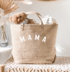 Curved Letter Jute Bags